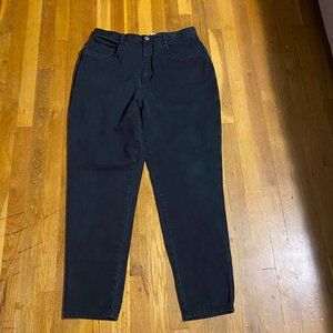 Bill Blass Vintage Black Jeans Size 18 100% Cotton